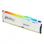 Kingston Fury Beast RGB XMP 16GB (16GBx1) DDR5 5200MHz Desktop RAM White - Image 2
