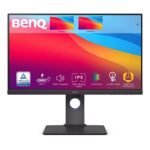 BenQ PD2705Q 27″(68.58 cm) LCD 2560 x 1440 Pixels 2K Monitor for Designers 2560×1440 QHD IPS AQCOLOR, Rec. 709, sRGB; USB-C, KVM, Display Pilot, ICCsync, DualView, Eye-Care, Anti-Glare, Drak Grey