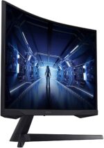 Samsung 27-Inch Odyssey G5 Gaming Monitor with 1000R Curved Screen, 144Hz, 1ms, FreeSync Premium, QHD (LC27G55TQWNXZA), Black - Image 2