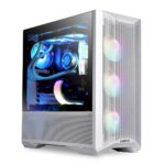 Lian LI Lancool II MESH RGB Mid-Tower ATX Computer Case with 3 x 120mm ARGB Fans I Gaming Cabinet I LANCOOL II MESH RGB – White - Image 13