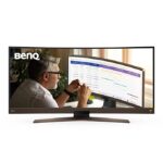 BenQ EW3880R 38″ (96 cm) WQHD+ Ultrawide 2300R Curved Monitor, IPS, Bezel-Less, HDR, 3840 x 1600 Pixels, 2.1 Channel Speaker, USB-C, Height Adjustable, Remote Control, Metallic Brown - Image 4