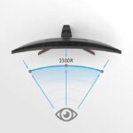 BenQ EW3880R 38″ (96 cm) WQHD+ Ultrawide 2300R Curved Monitor, IPS, Bezel-Less, HDR, 3840 x 1600 Pixels, 2.1 Channel Speaker, USB-C, Height Adjustable, Remote Control, Metallic Brown - Image 6