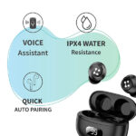 LYNE Coolpods 12 Wireless Earbuds With lPX4 Water Resistance - Image 2