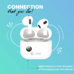 LYNE Coolpods 5 Wireless Earbuds with lPX4 Water Resistance - Image 5