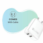 LYNE by U&I Chamber 7 3.4A Output, Dual USB Port, With Cable - Image 4