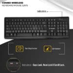 Lapcare L901 Wireless Keyboard And Mouse Combo - Image 5