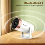 Lapcare LLP-012 LED Projector with 1080p HD Resolution - Image 3