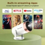 Lapcare LLP-012 LED Projector with 1080p HD Resolution - Image 5