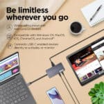 Lenovo 150 USB-C Travel Dock (Charging Host Upto 100W) - Image 2