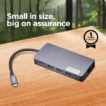 Lenovo 150 USB-C Travel Dock (Charging Host Upto 100W) - Image 4