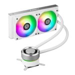 Lian Li Galahad 240 ARGB AIO Liquid CPU Cooler – White