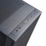 Lian Li LANCOOL 205 Mid-Tower ATX Computer Case with 2 x 120mm PWM Fans I Gaming Cabinet I LANCOOL 205 – Black - Image 7