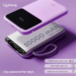 Lifelong ZenCharge 10000 mAh 22.5 W Compact Pocket Size Power Bank - Image 4