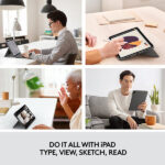 Logitech Combo Touch for iPad Air (4th generation) Bluetooth Tablet Keyboard - Image 6