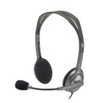 Logitech H110 Wired On Ear Headphones With Mic