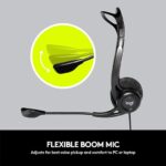 Logitech H370 USB Stereo Wired Over Ear Headphones - Image 6