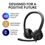 Logitech H390 Wired On Ear Headset - Image 3