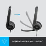 Logitech H390 Wired On Ear Headset - Image 4