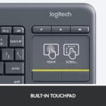 Logitech K400 Plus Wireless Touch TV Keyboard with Easy Media Control - Image 3