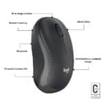 Logitech M240 Silent Bluetooth Mouse - Image 4
