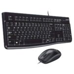 Logitech MK120 Wired Keyboard and Mouse Combo (Black) - Image 2