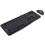 Logitech MK120 Wired Keyboard and Mouse Combo (Black) - Image 3