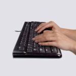 Logitech MK120 Wired Keyboard and Mouse Combo (Black) - Image 9