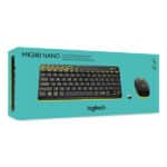 Logitech MK240 Nano Wireless USB Keyboard and Mouse Set - Image 2