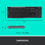 Logitech MK275 USB Wireless Keyboard and Mouse - Image 6