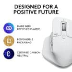 Logitech MX Master 3S for Mac Wireless Bluetooth Mouse with Ultra-Fast Scrolling - Image 4