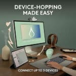 Logitech Pebble Keys 2 K380s Multi-Device Bluetooth Wireless Keyboard - Image 4