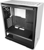 DEEPCOOL MACUBE 310P WH Airflow Version with Top Mesh, ATX PC Case, Magnetic Side Panels, Included GPU Holder and Fan Hub, 360mm Liquid Cooler Supported at The Front – White - Image 11