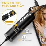 MAONO AU-100 Auxiliary Omnidirectional Lavalier Clip On Collar Microphone - Image 5