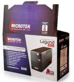 Microtek Legend UPS 650 with 2 Year Warranty on UPS and 1 Year Warranty on Battery - Image 2