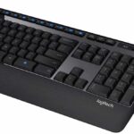 Logitech MK345 Wireless Combo – Full-Sized Keyboard with Palm Rest and Comfortable Right-Handed Mouse