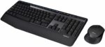 Logitech MK345 Wireless Combo – Full-Sized Keyboard with Palm Rest and Comfortable Right-Handed Mouse