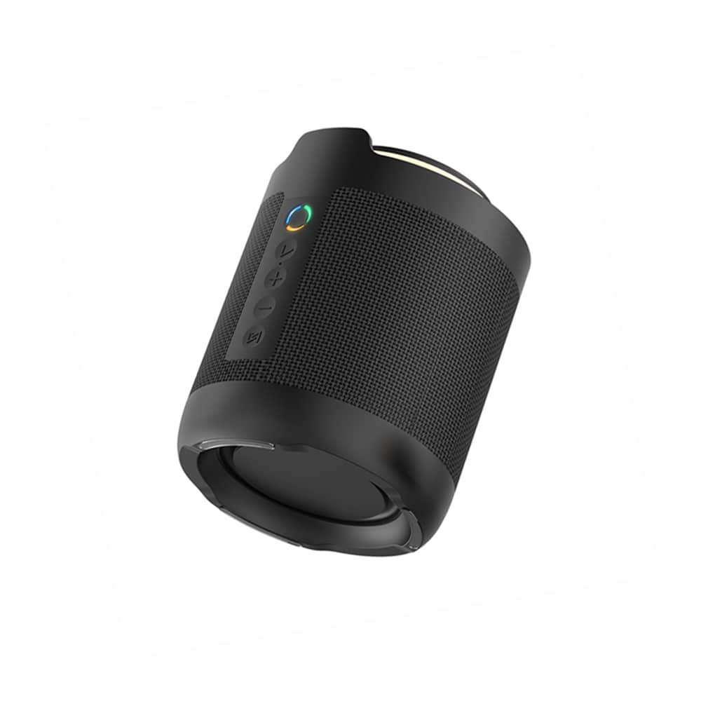 MS-1486-FINAL.jpg Dyanora Flash 1 10W (2 * 5W) Bluetooth Speaker Ultra Clear Audio & Passive bass Radiator, RGB Lights, Bluetooth V5.0, Upto 7 hrs of Play time, IPX5 Water Resistance, TWS(Black) - Image 1