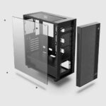 DEEPCOOL MATREXX 55 MESH ADD-RGB 4F Mid-Tower Gaming Cabinet/Computer Case with 4 ARGB Fans Pre-Install | Support Mini-ITX/Micro-ATX/ATX/E-ATX (DP-ATX-MATREXX55-MESH-AR-4F) - Image 7