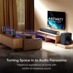 Mivi Fort S440 440 Watts 5.1 Cinematic Soundbar With 2 Satellite Speakers - Image 4