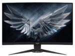 GIGABYTE AORUS CV27F  (27″) 165Hz 1080P 1500R FreeSync Gaming Monitor, Exclusive Built-in ANC, 1920×1080 Display, 1 ms Response Time, HDR, 90% DCI-P3