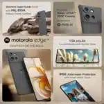 Motorola Edge 50 5G Koala Grey 8GB RAM 256GB Storage - Image 3