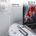 Neopack 5 in 1 USB C Hub Multiport Adapter with HDMI 4K 30Hz - Image 3