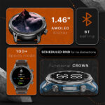 Noise Endeavour Rugged Design 1.46 AMOLED Display Smart Watch - Image 5