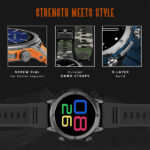 Noise Endeavour Rugged Design 1.46 AMOLED Display Smart Watch - Image 2