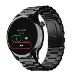 Noise Mettle 1.4” display, Stainless Steel finish with Metal Strap, Bluetooth Calling Smartwatch - Image 2
