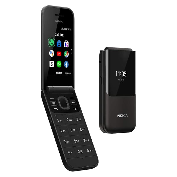 Nokia-2720-Flip-Keypad-Phone-black.jpg Nokia 2720 Flip Keypad Phone - Image 1