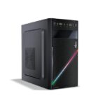 FINGERS RGB-Slash Polycarbonate Computer Case – Black