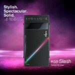 FINGERS RGB-Slash Polycarbonate Computer Case – Black - Image 4