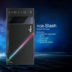 FINGERS RGB-Slash Polycarbonate Computer Case – Black - Image 2