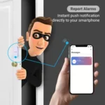 CP PLUS Smart Wi-Fi Door Sensor CP-HAS-D33-W Compatible with J.K.Vision BNC - Image 5